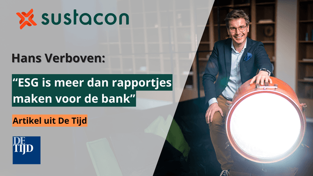 ESG is meer dan rapportjes maken voor de bank